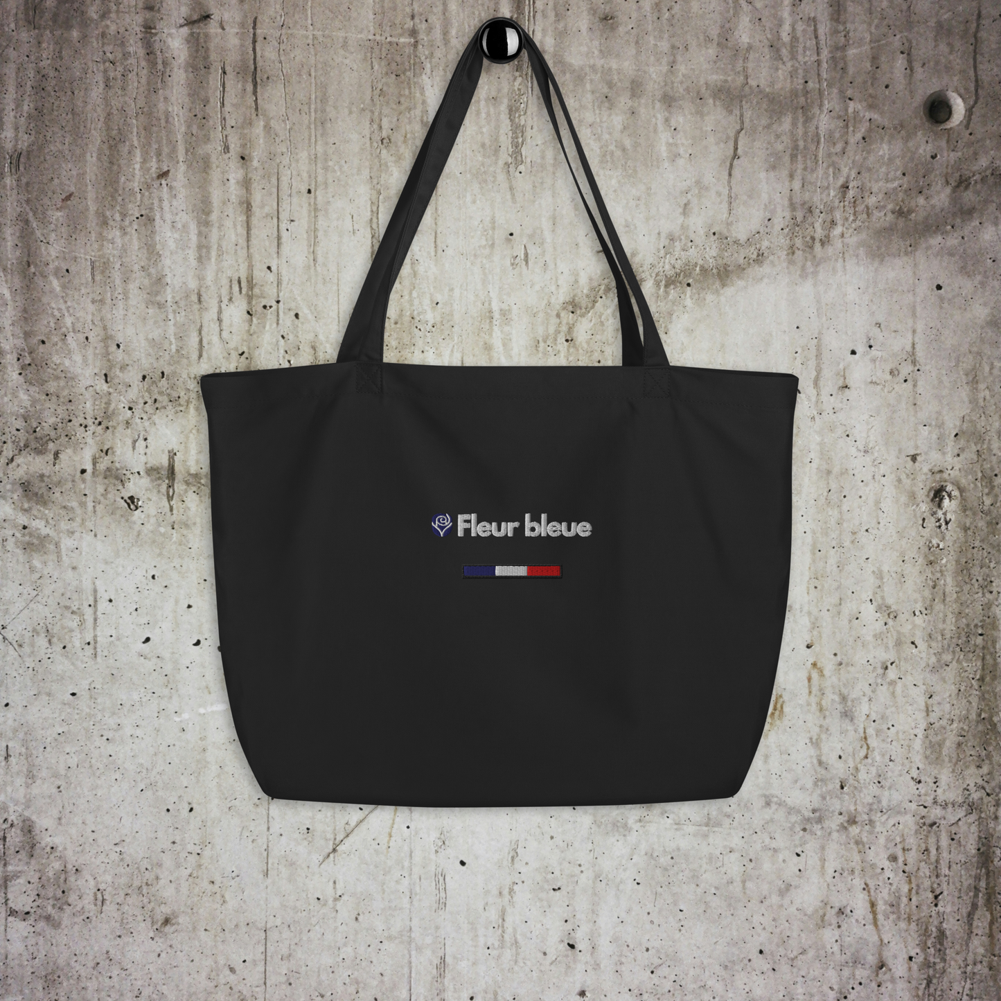 Fleur Bleue オーガニック トートバッグ（大）